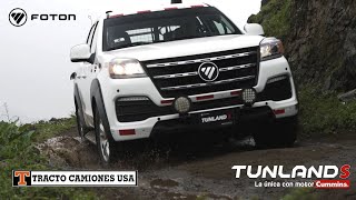 Foton Tunland S Estándar Full Equipo y Minera  Motor Cummins ISF 28 L [upl. by Japha]