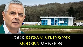 STEP INSIDE Rowan Atkinsons 9000 Sq Ft Mansion  Modern Architecture in the Countryside [upl. by Irdua908]