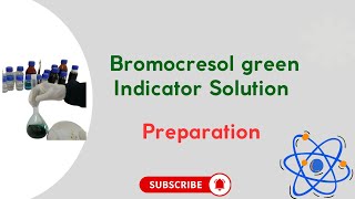 Bromocresol green indicator solution 004 wv  Preparation [upl. by Kincaid]