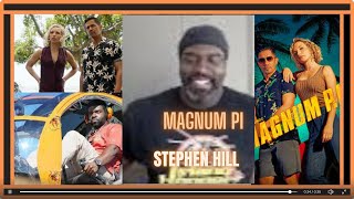 Stephen Hill Magnum PI Season 5 Interview [upl. by Yclehc707]