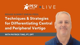 Techniques amp Strategies for Differentiating Central amp Peripheral Vertigo [upl. by Allertse581]