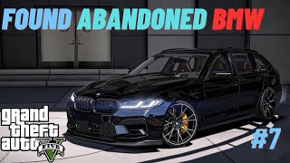 WE FOUND AN ABONDONED BMW  GTAV GAMEPLAY 7  BROTHERHOOD GAMING [upl. by Aisital]