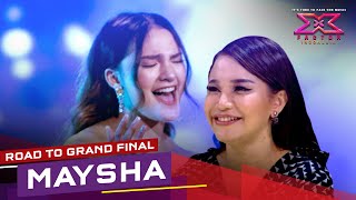 MAYSHA  MERASA INDAH Tiara Andini  X Factor Indonesia 2021 [upl. by Keynes872]