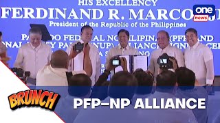 Brunch  PFP formalizes alliance with NP for 2025 polls [upl. by Ditmore]