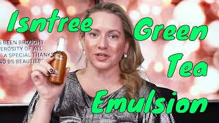 Isntree Skincare 🍃🌱 Green Tea Fresh Emulsion Review amp How to Use Suggestions [upl. by Ulland]