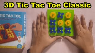 3D Tic Tac Toe Game  Mind Challenging Cross amp Zero tictactoe tictactoechallenge tictactoegame [upl. by Bohaty116]