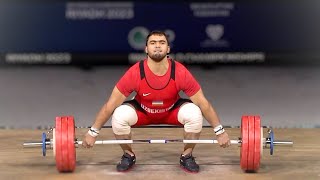 Mens 109 Snatch  World Weightlifting Championships 2023 [upl. by Lefkowitz]