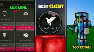 Top 5 Legendary Client For Minecraft Pe 120  Best Client For mcpe 🔥 [upl. by Neltiak]