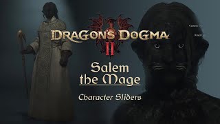 Salem Beastren Character Sliders  DRAGONS DOGMA 2 [upl. by Rhtaeh]