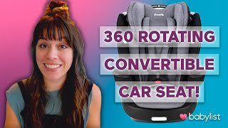 This Car Seat ROTATES evenflo gold revolve360 convertible car seat [upl. by Ardnassac]