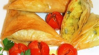 Receta Triangulos de masa filo con verduras al curry  Semana Santa  Tutorial Loli Domínguez [upl. by Amhsirak552]