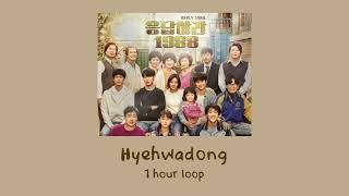 Park Boram Hyehwadong REPLY1988 inst 1 hour loop great for studying [upl. by Narhem]