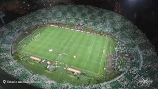 Aerotape  Salida Atletico Nacional vs Sao Paulo Semifinales Copa Libertadores 2016 [upl. by Koran919]