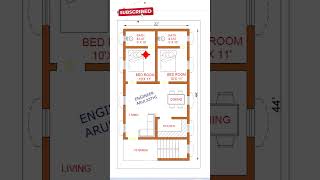 22 X 44  House Plan  House design  Home Plan  Home design  Modern house  Engineer Aruljothi [upl. by Eselehs]