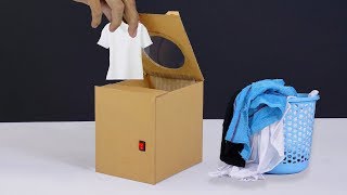 How to Make a Mini Washing Machine at Home [upl. by Fabyola]