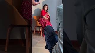 Bhavana menon BTS from the photoshoot [upl. by Ameline]