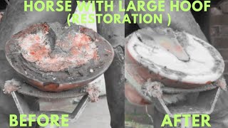 Shire Horse Complete restoration Shire Horse Restoration Compilation shirehorse huge massivehoof [upl. by Anelrahc]