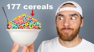 I Mixed Every Cereal Into One Bowl [upl. by Assirac]