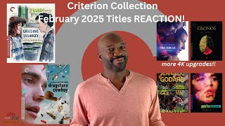 Criterion Collection February 2025 Titles REACTION [upl. by Adnamra573]