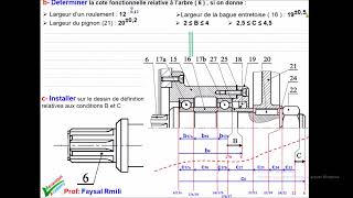 cotation fonctionnelle exercice 9721 [upl. by Nevetse]