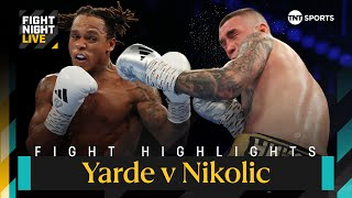 DOMINANT PERFORMANCE 💪  Anthony Yarde vs Marko Nikolic  Boxing Fight Highlights  FightNight [upl. by Marty]