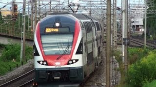 Swiss TrainsZüge am Brennpunkt  Eisenbahn In Der Schweiz [upl. by Trutko]