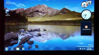 Acer Aspire One Windows 7 Beta Build 7000 [upl. by Eiger]