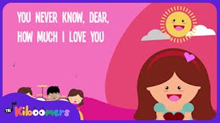 You Are My Sunshine Lyric Video  The Kiboomers Preschool Songs amp Nursery Rhymes [upl. by Kaylil]