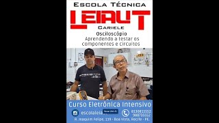 Osciloscópio Aprendendo a testar os componente e circuito [upl. by Aldous]