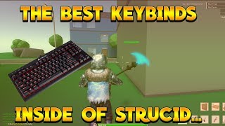 THE BEST KEYBINDS IN STRUCID Strucid tutorial [upl. by Nica]