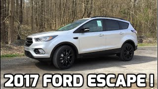 2017 Ford Escape Review and Test Drive  Best SUV in its class [upl. by Celestyn]