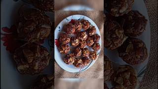 Diwali special dry fruit laddu😍shorts youtubeshorts foodiegirl shortsfeed diwalispecial [upl. by Aneev]