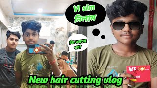 New hair cutting vlog video ☺️💘 viral popular Badff09 [upl. by Haneen]