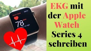 EKG mit der Apple Watch schreiben  Einrichten und erster Eindruck [upl. by Elodia833]