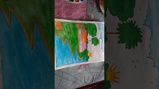 Village art artwork shortvideo drawing BiswasArtworkhm9zu [upl. by Gilbertson]