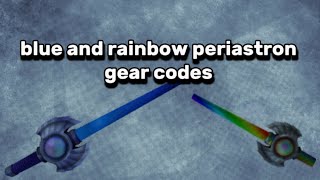 gears codes for periastron swords on elected admin roblox [upl. by Ybbob]