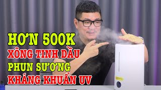 Trên tay Xiaomi Deerma F628s máy phun sương tạo ẩm xông tinh dầu và có UV kháng khuẩn [upl. by Annaeoj]