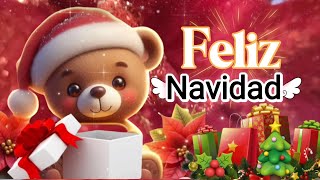 FELIZ NAVIDAD 🎄El video navideño más bonito para la familia y amigos 🎄Felicitaciones de navidad 2023 [upl. by Tongue]