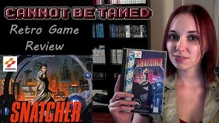 Snatcher Sega CD  Retro Gaming Review [upl. by Adallard]