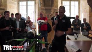 Presentation Cervelo P5 Frederik Van Lierde [upl. by Stets354]