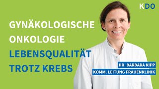 Gynäkologische Onkologie und Lebensqualität – ein Widerspruch mit Dr Barbara Kipp  mediTALK [upl. by Magdala26]