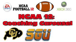 NCAA 12 Matt Myer Coaching Carousel Ep 5 ft Colorado Buffaloes [upl. by Nitsid]