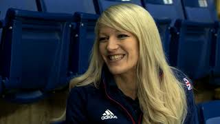 Ice queen Elise Christie hopes for gold at next Winter Olympics [upl. by Aihsercal]