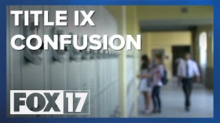 Title IX changes spark controversy and confusion in West Michigan schools [upl. by Jemena]