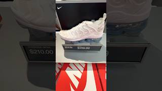 NIKE AIR VAPORMAX PLUS WhiteWhitePure Platinum BlancPlatinum PurBlanc [upl. by Styles]