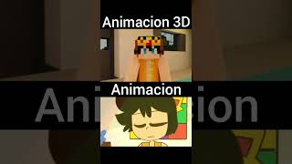 animacion vs original trollino abandona a Mike shorts [upl. by Yatnuahs732]