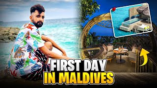 First Day in Maldives 🇲🇻international student  pardasi vibes  viral  vlog  treval subscribe [upl. by Nyloc]