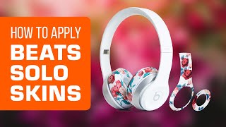 Beats Solo Skin How To Apply On Beats Solo 2 amp 3 Wireless [upl. by Asilrac]