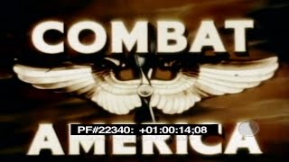 COMBAT AMERICA  WWII  Clark Gable  Bob Hope 22340 [upl. by Naesal]