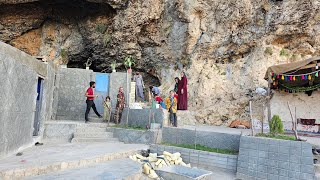 Amirs family beautified the cave with special care and taste for the wedding celebration [upl. by Eiffub]